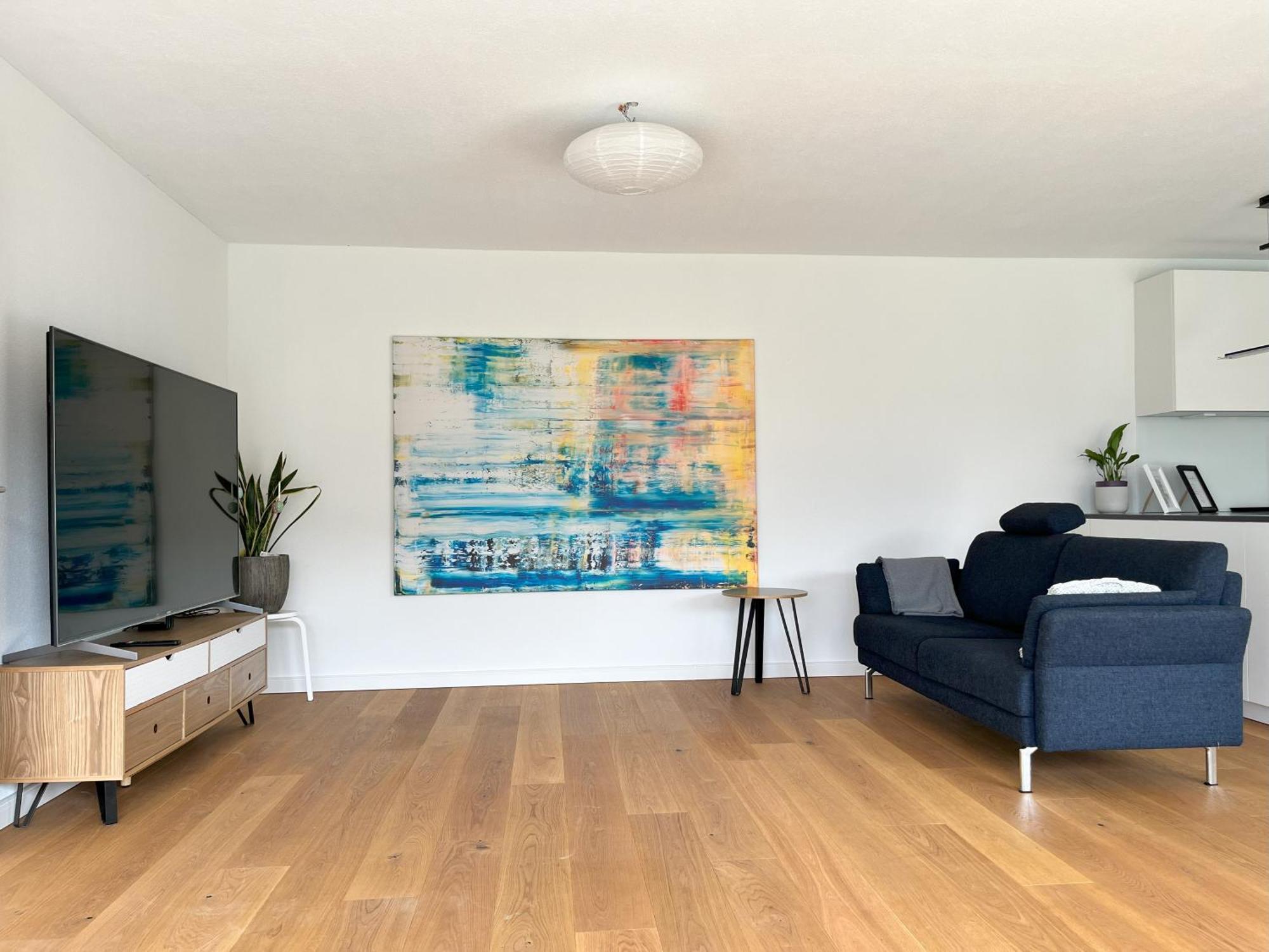Gartenwohnung Im Modernen Stil Unterkulm Exterior foto